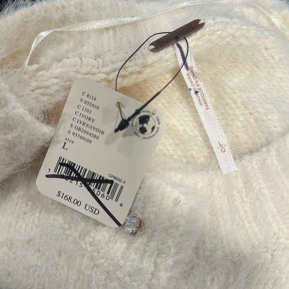 Free People Celeste Cardi Cardigan Sweater in Ivory - Picture 9 of 11